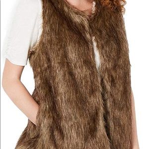 fur vest